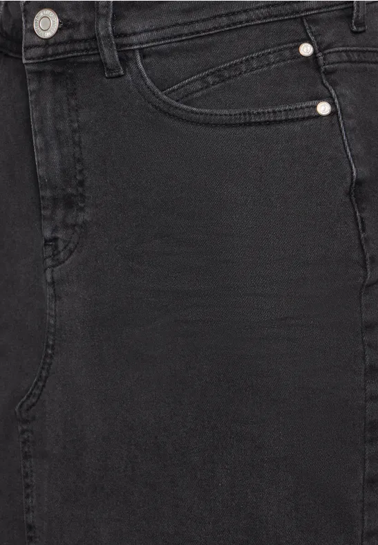 Jupe En Jean Noir Taille 38 - Neuf Sans étiquettes