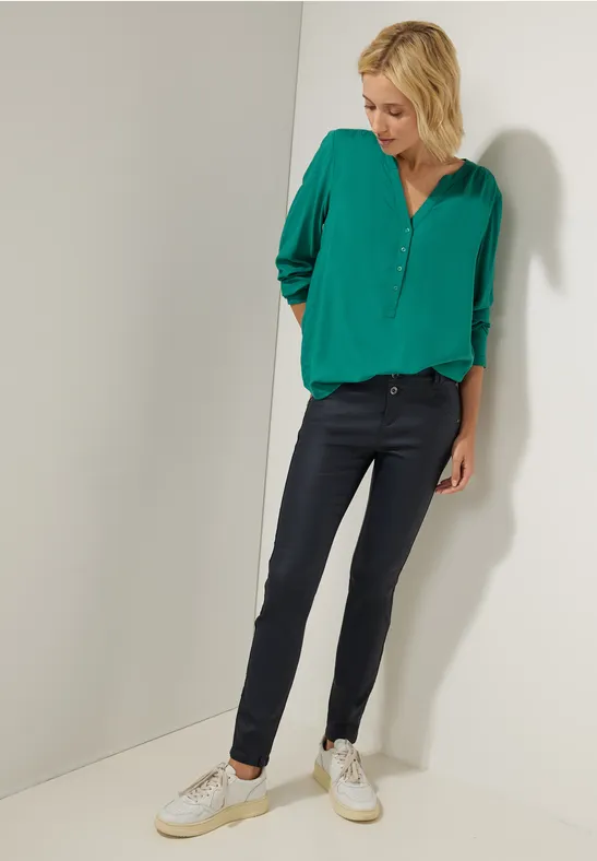 Street one slim fit hose mit coating style york Clearance