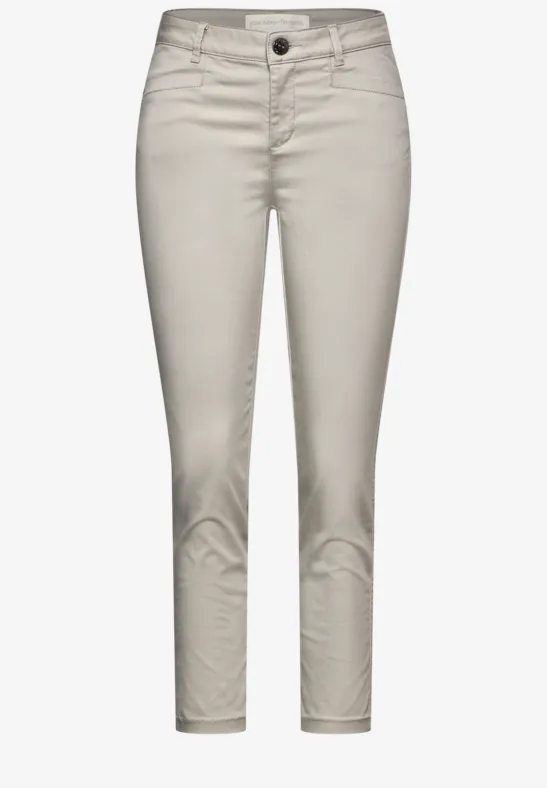 Broek met galonstrepen voor dames in Zwart