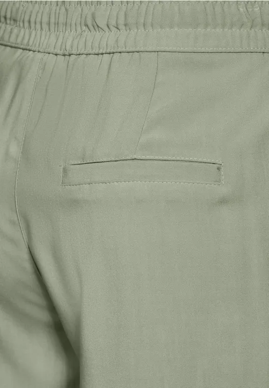 Pantalon Collant Femme Chico's Private Edition - Taille M, Vert Olive - Très Bon état