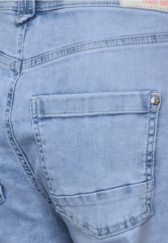 Street One Broek - deep blue/blauw