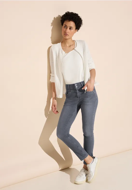 Jean Coupe Slim In Noir - YORK