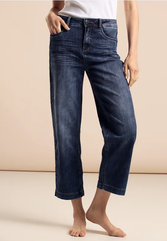 Pantalon enduit pour femmes en Marron - YORK