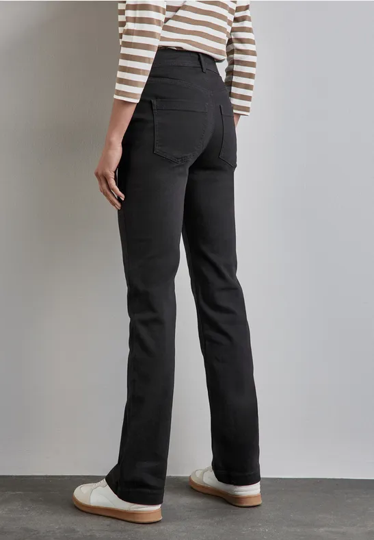 Rinsed Bootcut Jeans für Damen in Blau - BOOTCUT