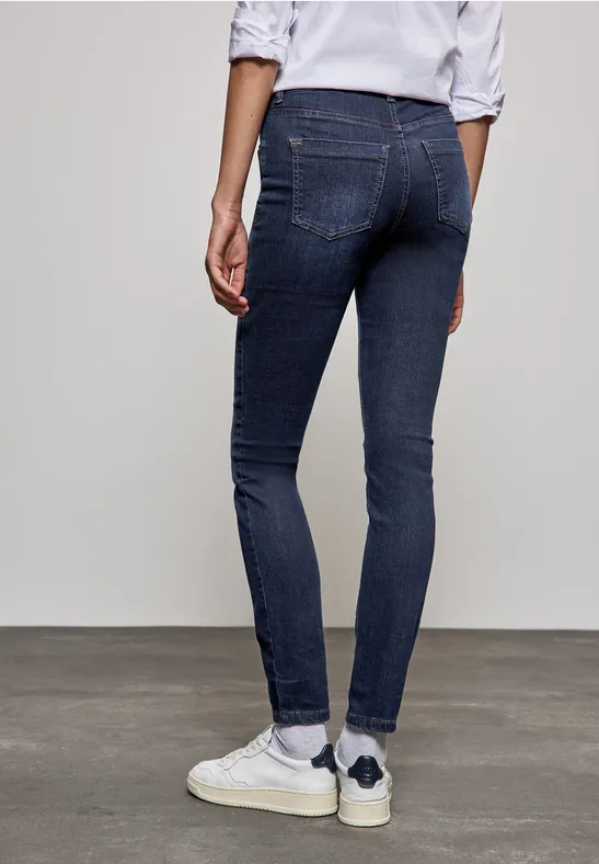 LTB 1948 Jeans Da Donna Stretch Bassa Skinny Gr 40 L W31 L30 Usato Blu Scuro TOP LTB 1948 Jeans Da Donna Stretch Bassa Skinny Gr 40 L W31 L30 Usato Blu Scuro TOP
