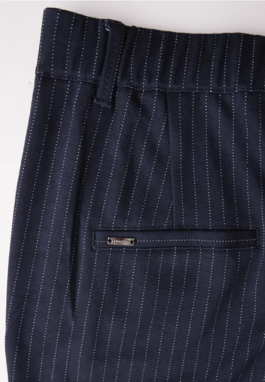 Street One Zachte chino's voor dames, Zwart, 34W / 30L