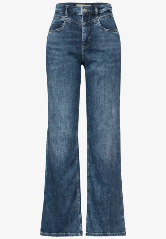 Street One dames Jeans met brede pijpen 3715695