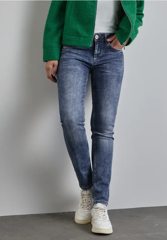 STREET-ONE Casual Fit Jeans für Damen in Grau - JANE | STREET-ONE