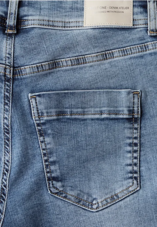 STREET-ONE Casual Fit Jeans für Damen in Schwarz - JANE | STREET-ONE