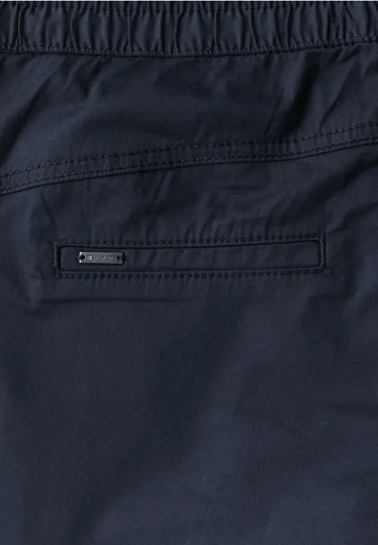 STREET ONE Tapered Cargo Pants 'Bonny' in Light Green