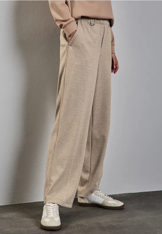 Street One | Straight Leg Strukturhose | Farbe: Bark Brown 16908, 379710 | Lange Hosen | Hosen | Modemeile 24