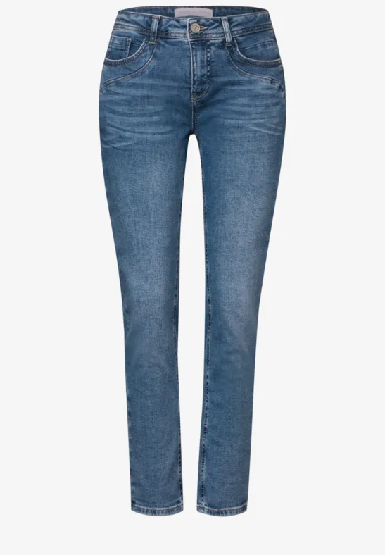 STREET-ONE Jean slim fit pour hommes en Bleu - RACER | STREET-ONE