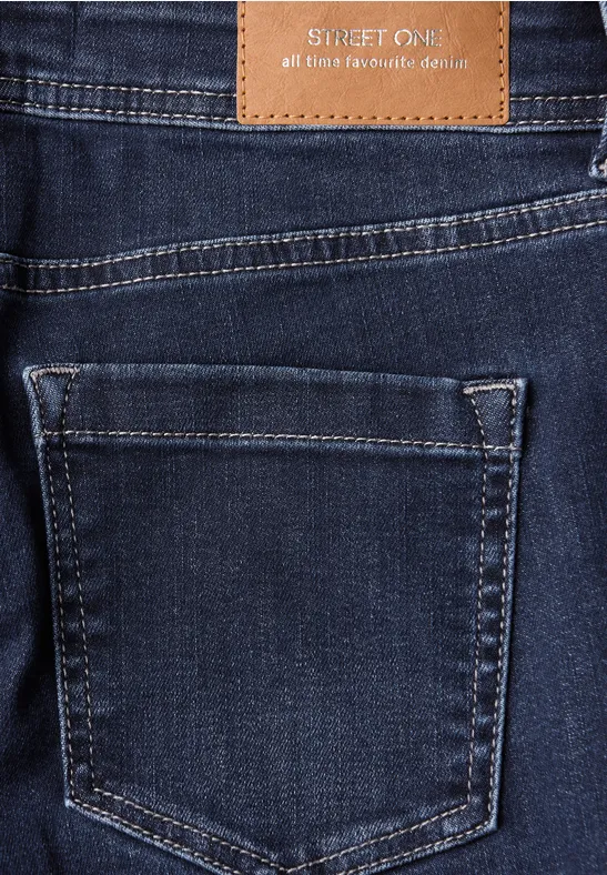 Street One Style Denim York 1-Knopf 49_59, Women's Jeans