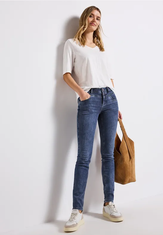 Street One 5-pocket slim fit jeans | Style Bootcut Denim | Ter Horst van Geel