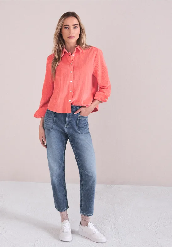 Wide Legs Jeans pour femmes en Bleu