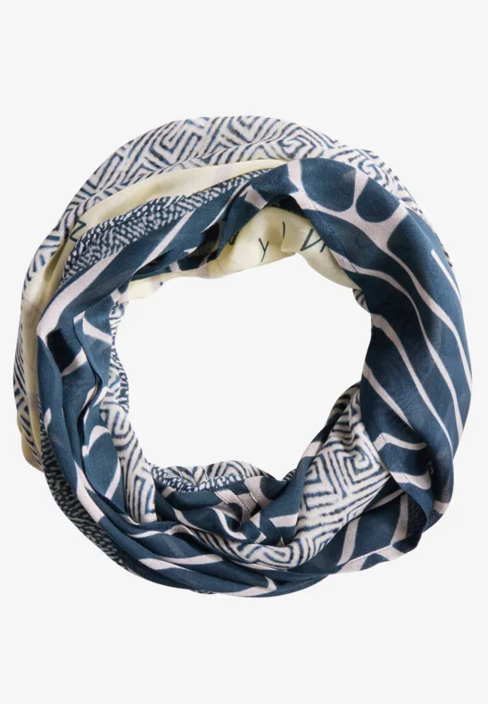 Foulard Anneau Street One 5706552 Noir - Foulard Fantaisie Taille Unique Femme