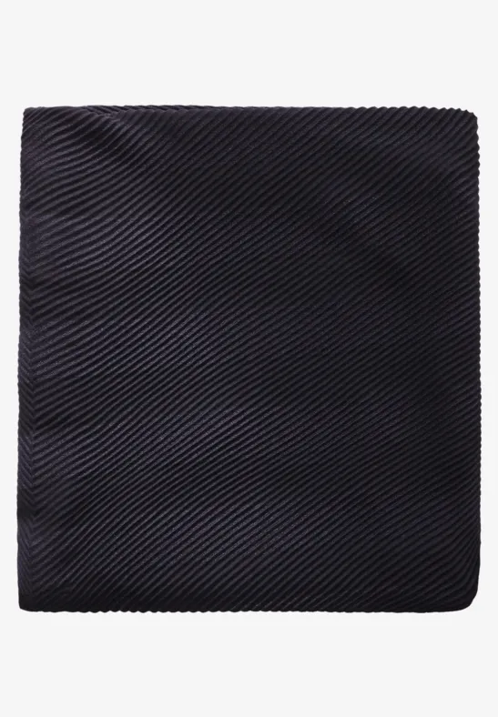 STREET ONE Damen Schal Mit Plissée-Streifen – Lang, Weich, 94x210 Cm, Perfekt Für Herbst & Winter