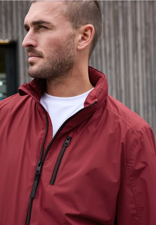 Veste Coupe-vent Lands' End Homme XL - Rouge - Légère Pour Printemps/automne