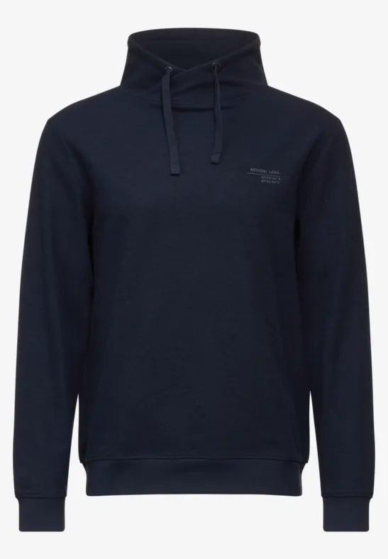 Sweat-shirt à Col Châle NAKETANO Homme Taille L Bleu - Occasion Très Bon état Coton/polyester