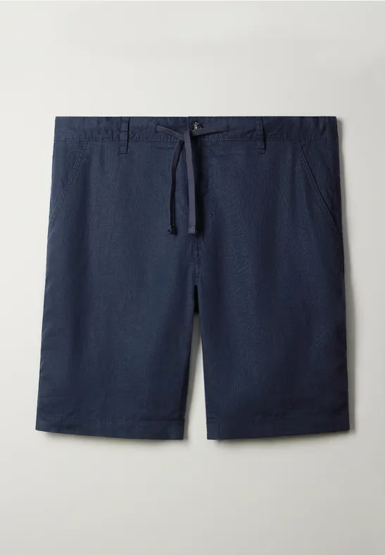 Blend Lias Korte linnen bermuda voor heren, regular fit, grijs (phantom grey 70010), 3XL Blend Lias Korte linnen bermuda voor heren, regular fit, grijs (phantom grey 70010), 3XL