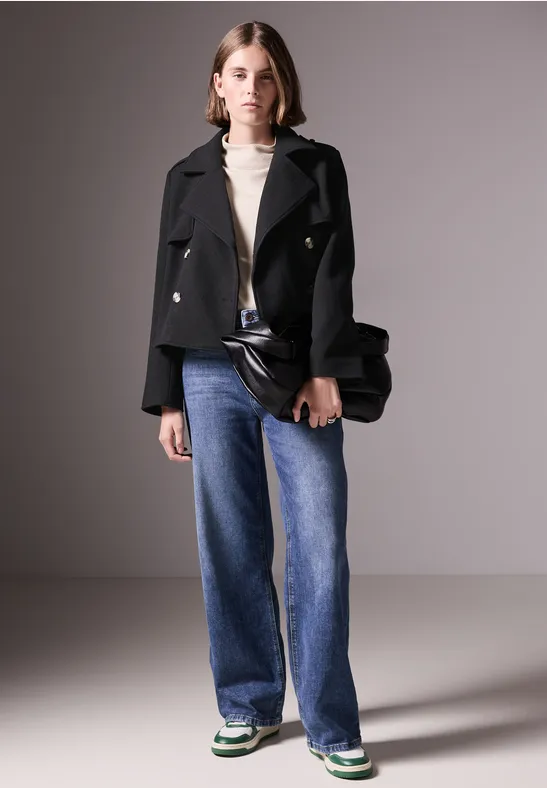 deres デレス　Sarahshort triangle coat deres デレス Sarahshort triangle coat deres / デレス】Sarah/short