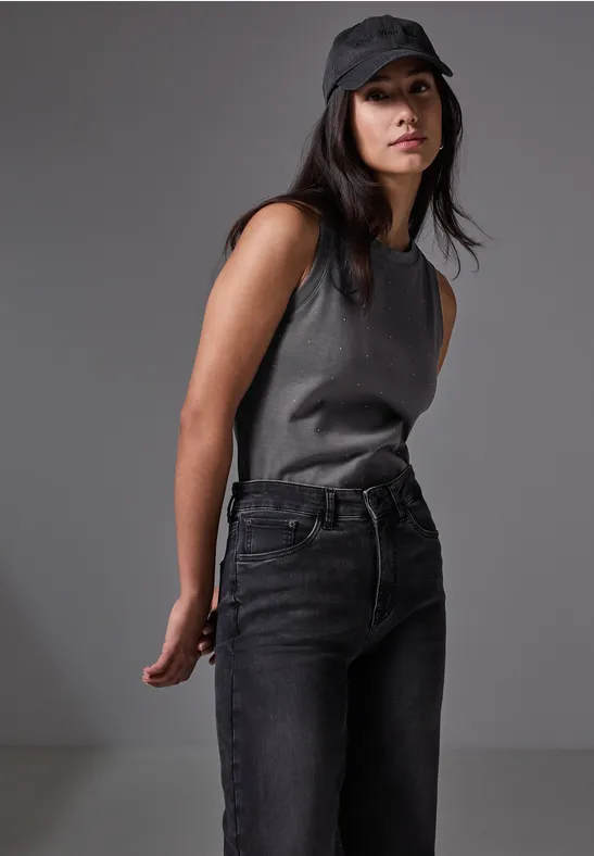 One Step Gris Taille 38 – Top Tout Doux En Viscose, Parfait Pour Le Quotidien