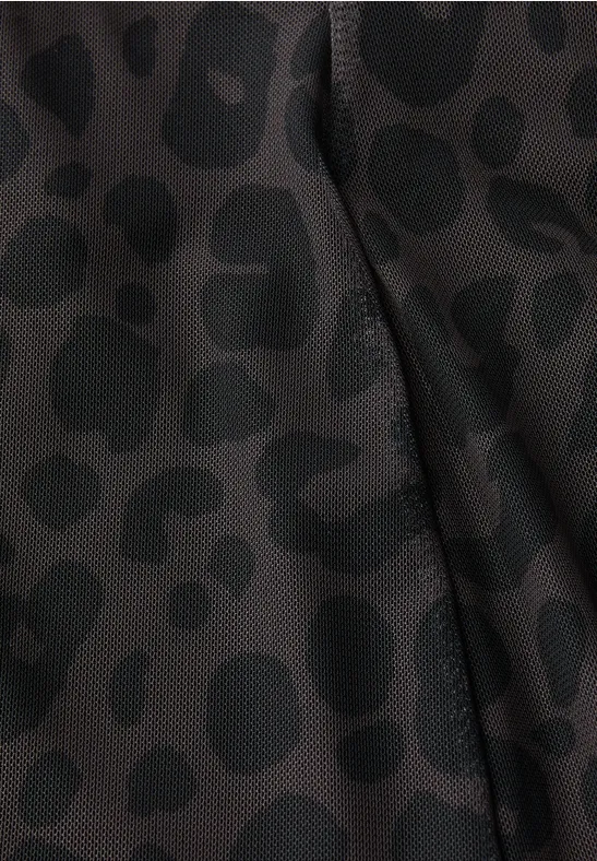 Leo Mesh-Rock Für Damen In Braun